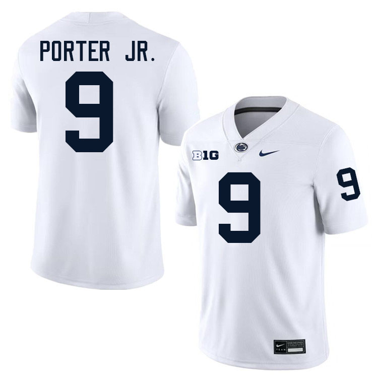 Joey Porter Jr. Penn State Jersey,PSU Nittany Lions #9 Joey Porter Jr. Football Uniforms-White